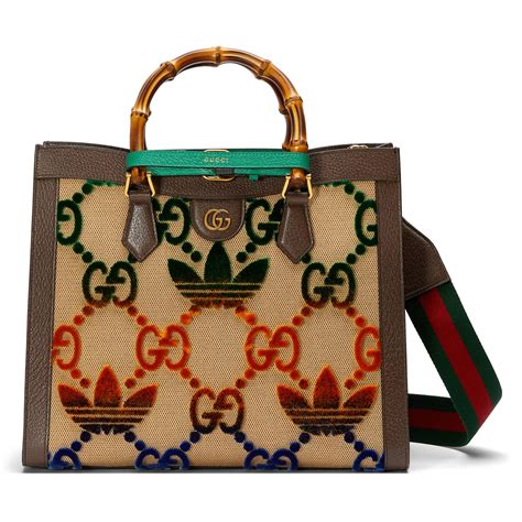 gucci adidas tote bag|Gucci tote bag dimension.